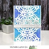 Picket Fence Studios Slim Line Hand Cut Snowflake 4x10 Inch Stencil (SC-253) (OUTLET)