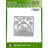 Picket Fence Studios Nativity Slim Line 4x4 Inch Die Cutting System Insert (SDCS-108) (OUTLET)