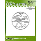 Picket Fence Studios Witch Slim Line 4x4 Inch Die Cutting System Insert (SDCS-105) (OUTLET)