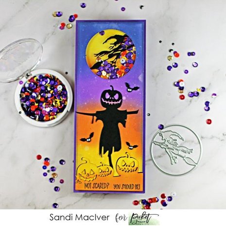 Picket Fence Studios Witch Slim Line 4x4 Inch Die Cutting System Insert (SDCS-105) (OUTLET) Picket Fence Studios Witch Slim Line 4x4 Inch Die Cutting System Insert (SDCS-105) (OUTLET)