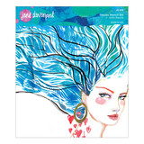 Spellbinders Tresses Art Stencils (2pcs) (JD-016) (OUTLET)