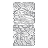 Spellbinders Tresses Art Stencils (2pcs) (JD-016) (OUTLET) Spellbinders Tresses Art Stencils (2pcs) (JD-016) (OUTLET)