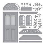 Spellbinders Open House Door Base Etched Dies (S4-1131)