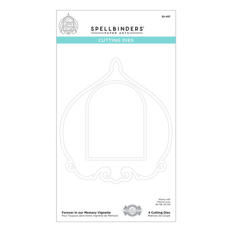 Spellbinders Forever in our Memory Vignette Etched Dies (S5-457) (OUTLET) Spellbinders Forever in our Memory Vignette Etched Dies (S5-457) (OUTLET)