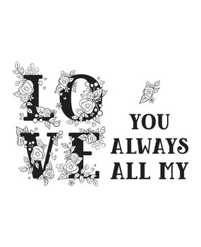 Spellbinders Love Block Clear Stamp (STP-019) (OUTLET)