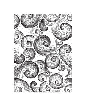 Spellbinders Windy Sky Clear Stamp (STP-015) (OUTLET)