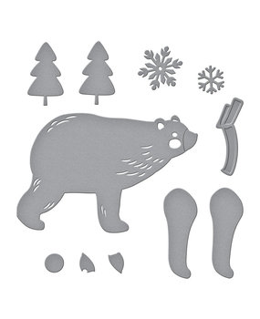 Spellbinders Chill Bear Etched Dies (S3-415) (OUTLET) Spellbinders Chill Bear Etched Dies (S3-415) (OUTLET)