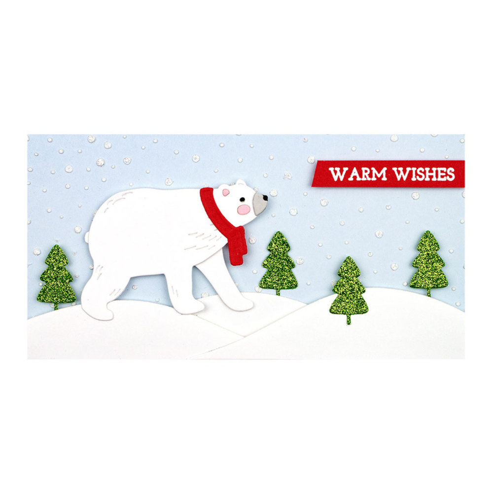 Spellbinders Chill Bear Etched Dies (S3-415) (OUTLET) Spellbinders Chill Bear Etched Dies (S3-415) (OUTLET)