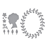 Spellbinders Cameo Etched Dies (S3-410) (OUTLET)