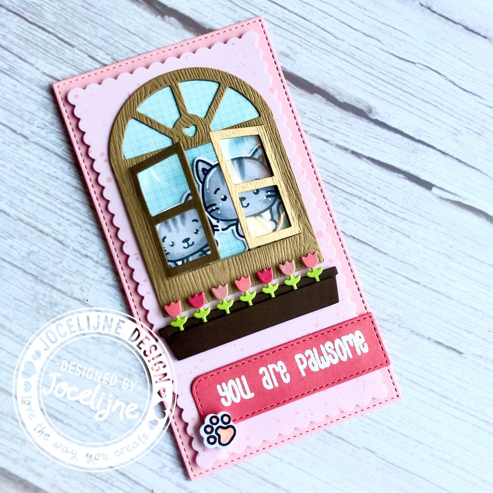 CarlijnDesign Clear Stamps Penny Kitty Cat (CDJD-0014) (DISCONTINUED)