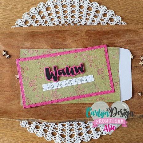 CarlijnDesign Dies Wauw Joepie Jeej (CDSN-0117) (DISCONTINUED)