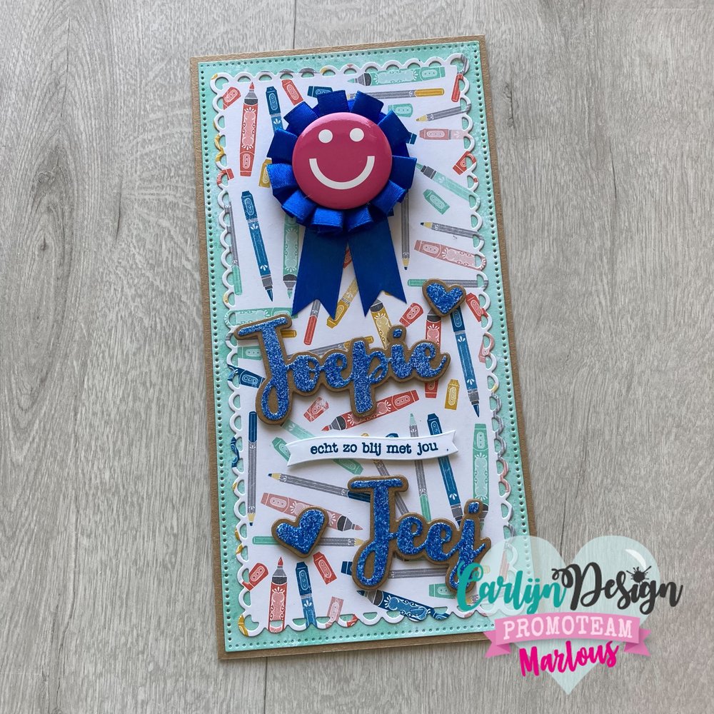 CarlijnDesign Dies Wauw Joepie Jeej (CDSN-0117) (DISCONTINUED)