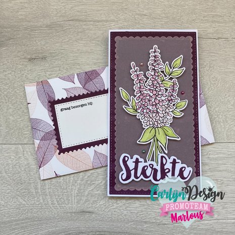 CarlijnDesign Dies Mini Slimline Card & Envelope (CDSN-0110) (DISCONTINUED) CarlijnDesign Dies Mini Slimline Card & Envelope (CDSN-0110) (DISCONTINUED)