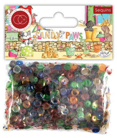 Craft Consortium Sandy Paws Sequins (CCSQN005) (OUTLET) Craft Consortium Sandy Paws Sequins (CCSQN005) (OUTLET)