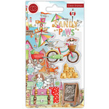 Craft Consortium Sandy Paws Sand Castle Clear Stamps (CCSTMP066) (DISCONTINUED)