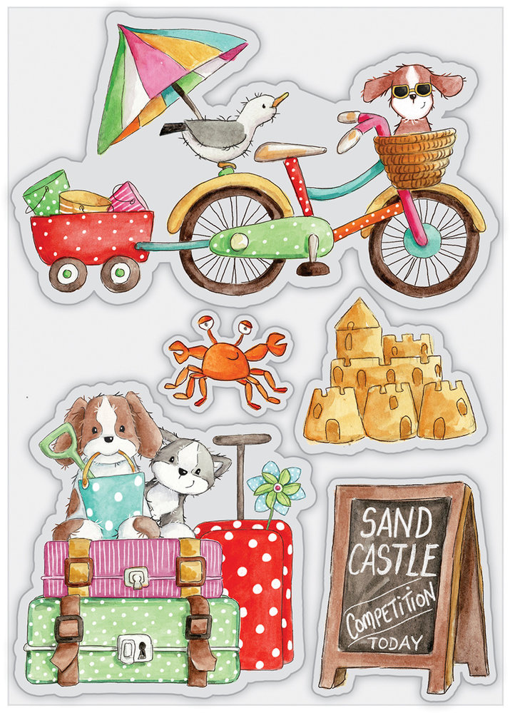 Craft Consortium Sandy Paws Sand Castle Clear Stamps (CCSTMP066) (DISCONTINUED) Craft Consortium Sandy Paws Sand Castle Clear Stamps (CCSTMP066) (DISCONTINUED)