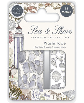 Craft Consortium Sea & Shore Washi Tape (CCWTPE011) (OUTLET)