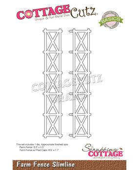 Scrapping Cottage Farm Fence Slimline (CCB-089) (OUTLET) Scrapping Cottage Farm Fence Slimline (CCB-089) (OUTLET)