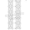 Scrapping Cottage Farm Fence Slimline (CCB-089) (OUTLET) Scrapping Cottage Farm Fence Slimline (CCB-089) (OUTLET)