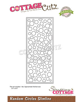 Scrapping Cottage Random Circles Slimline (CCB-099) (OUTLET)