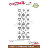 Scrapping Cottage Snowflake Background Slimline (CCB-101) (OUTLET)