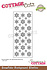 Snowflake Background Slimline (CCB-101) (OUTLET) Snowflake Background Slimline (CCB-101) (OUTLET)