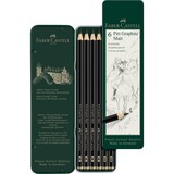 Faber Castell Pitt Graphite Matt Pencils (6pcs) (FC-115207)