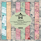 Paper Favourites Ephemera 6x6 Inch Paper Pack (PF176) (DISCONTINUED)