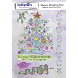 IndigoBlu Magical Christmas Tree A5 Rubber Stamps (IND0813) (OUTLET)