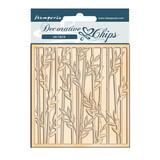 Stamperia Decorative Chips Sir Vagabond in Japan Bamboo (SCB94) (DISCONTINUED)