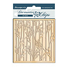 Stamperia Decorative Chips Sir Vagabond in Japan Bamboo (SCB94) (DISCONTINUED)