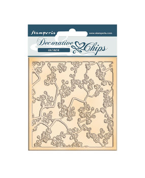 Stamperia Decorative Chips Sir Vagabond in Japan Texture (SCB91) (DISCONTINUED)