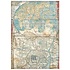 Rice Paper A4 Sir Vagabond in Japan Map (6 pcs) (DFSA4610) (DISCONTINUED)