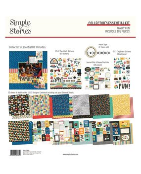 Simple Stories Family Fun Collector's Essential Kit (15628) (DISCONTINUED)