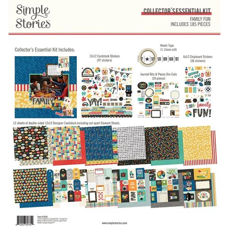 Simple Stories Family Fun Collector's Essential Kit (15628) (DISCONTINUED)