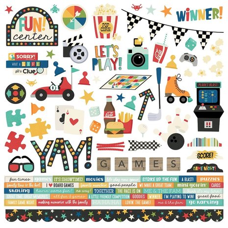 Simple Stories Family Fun Collector's Essential Kit (15628) (DISCONTINUED)