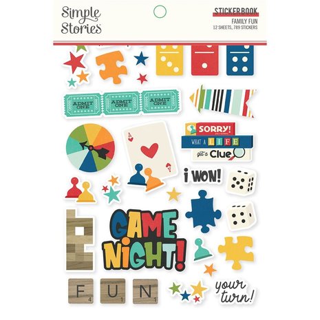 Simple Stories Family Fun Sticker Book (15618) (OUTLET)