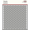 Simple Stories Family Fun Stencil Retro Diamonds (15624) (DISCONTINUED)