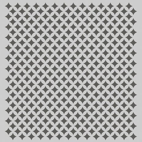 Simple Stories Family Fun Stencil Retro Diamonds (15624) (DISCONTINUED)