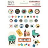 Simple Stories Family Fun Decorative Brads (15620) (OUTLET)