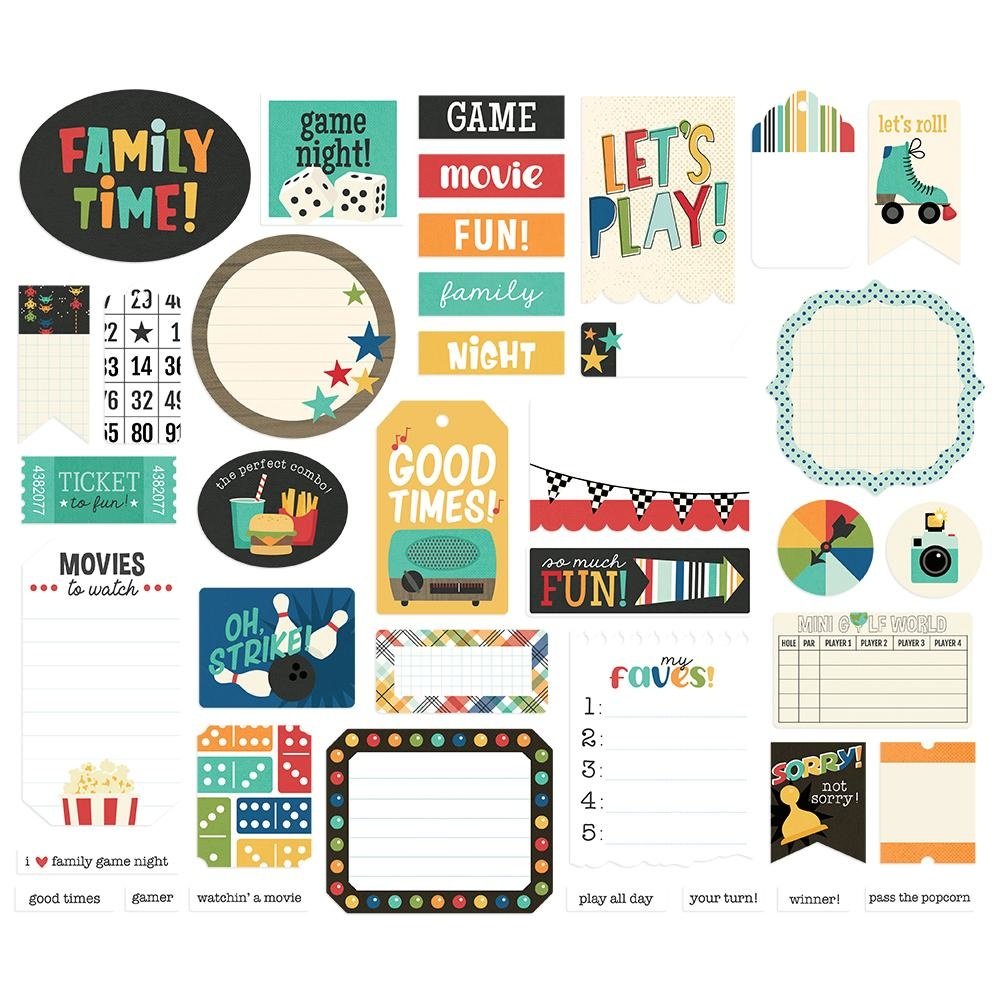 Simple Stories Family Fun Journal Bits (15616) (OUTLET)