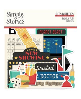 Simple Stories Family Fun Bits & Pieces (15615) (OUTLET)