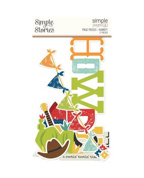 Simple Stories Simple Pages Pieces Howdy! (15423) (OUTLET)