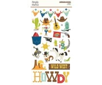 Simple Stories Howdy! Chipboard (15414) (DISCONTINUED)