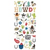 Simple Stories Howdy! Puffy Stickers (15418) (DISCONTINUED)