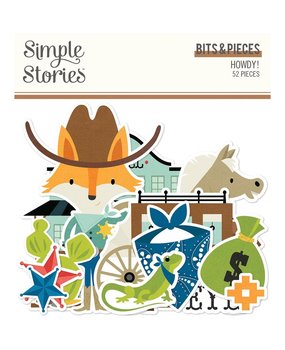 Simple Stories Howdy! Bits & Pieces (15415) (OUTLET)