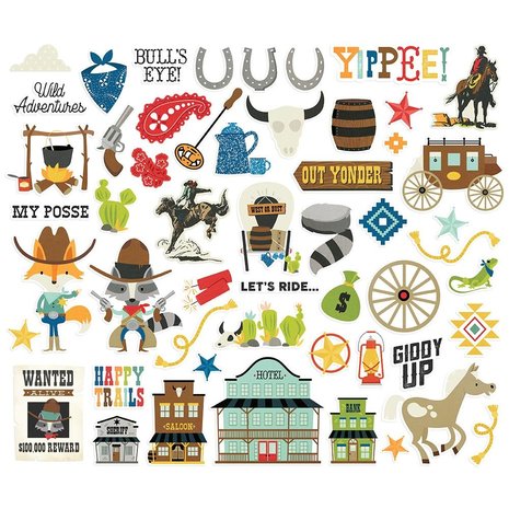 Simple Stories Howdy! Bits & Pieces (15415) (OUTLET)