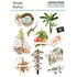 Simple Vintage Coastal Layered Stickers (12732) (OUTLET)