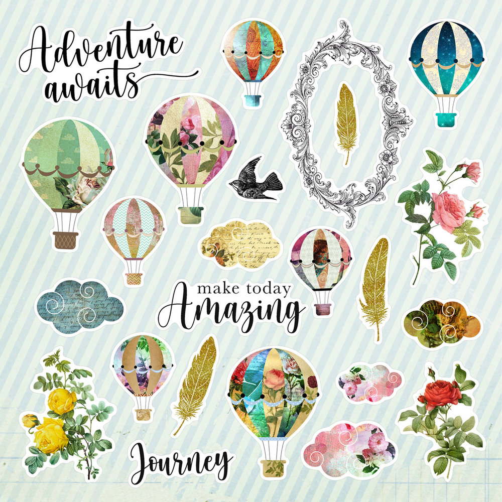 Memory Place Adventure Awaits Ephemera (MP-60600) (OUTLET)