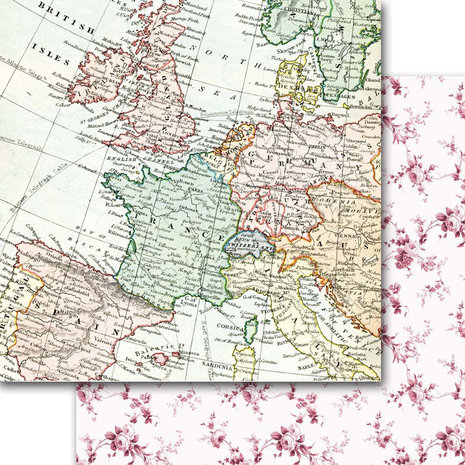 Memory Place Around the World 12x12 Inch Paper Pack (MP-60602) (OUTLET)